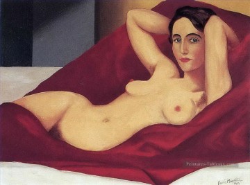 Rene Magritte Painting - Desnudo reclinado 1925 René Magritte